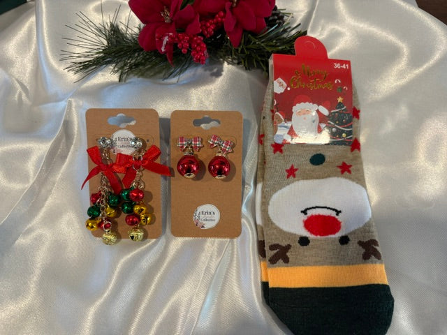 Festive Fun Gift Set - Holiday Earring Set