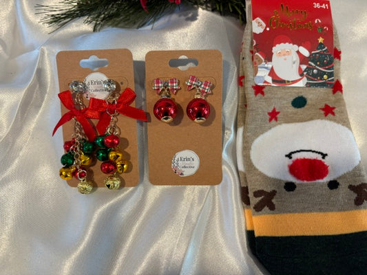 Festive Fun Gift Set - Holiday Earring Set