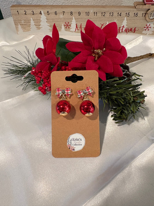 Christmas Ornament Earrings