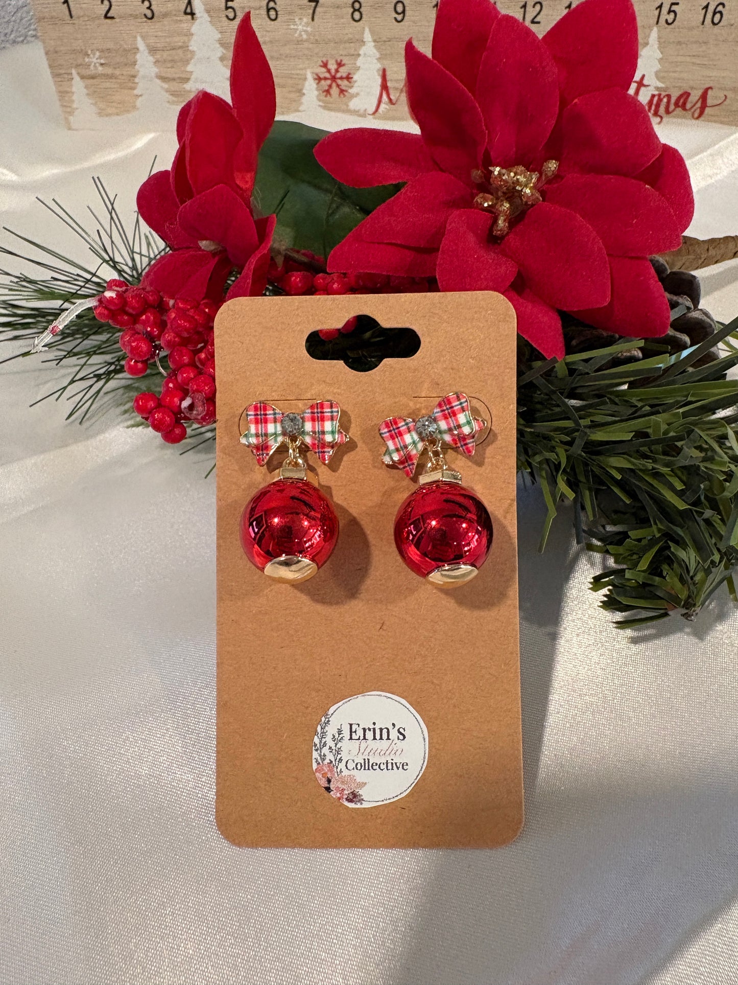 Christmas Ornament Earrings