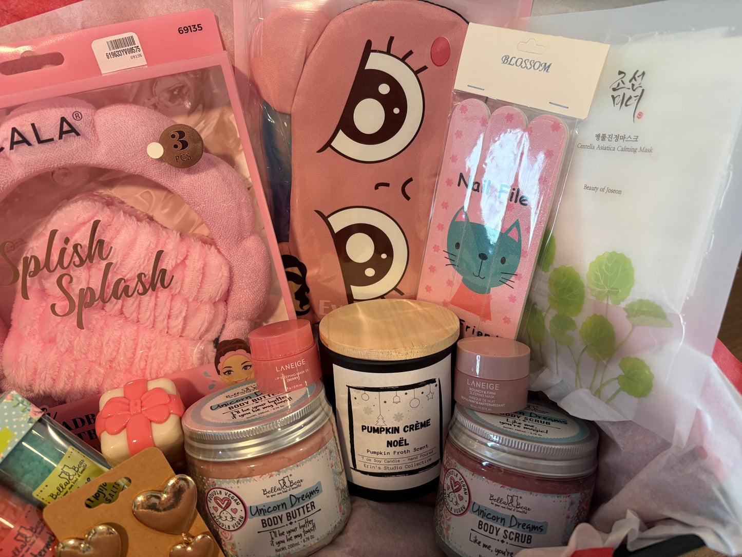 Pumpkin Crème Noël Spa Gift Set - Holiday Spa Set for a perfect Christmas Gift