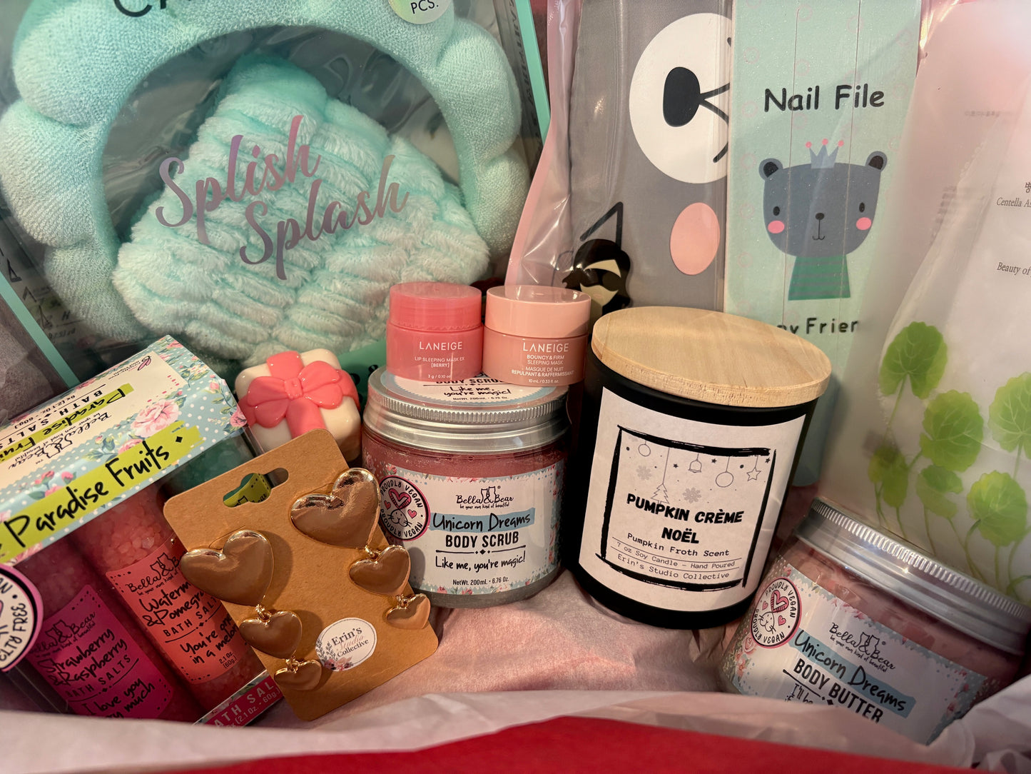 Pumpkin Crème Noël Spa Gift Set - Teal - Perfect Self Care Gift